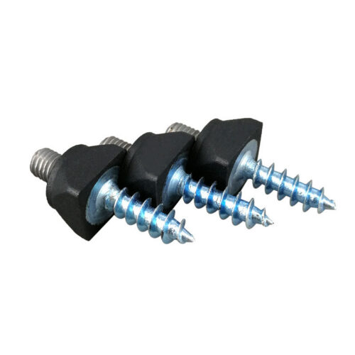 Silicone-encapsulated screws