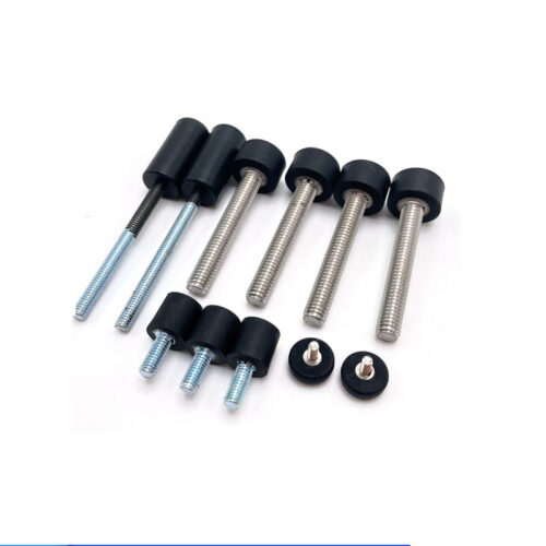 Rubber-coated screws